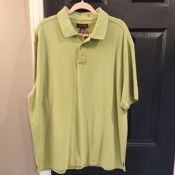 🩶Men's Green Polo Shirt - Picture 1 of 3
